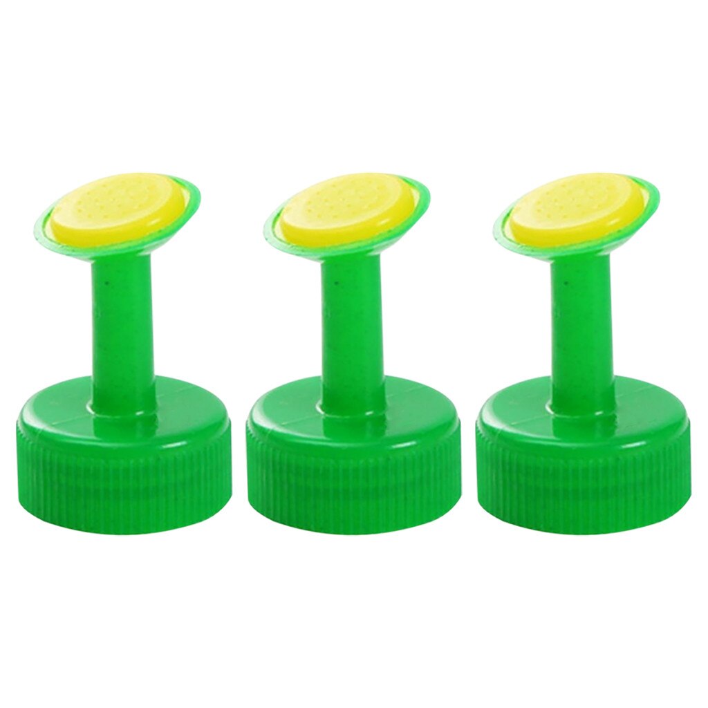 Bouteille haut arrosage jardin plante arroseur eau graine semis Irrigation 3 pièces Irrigation pour maison jardin fleur plante: green
