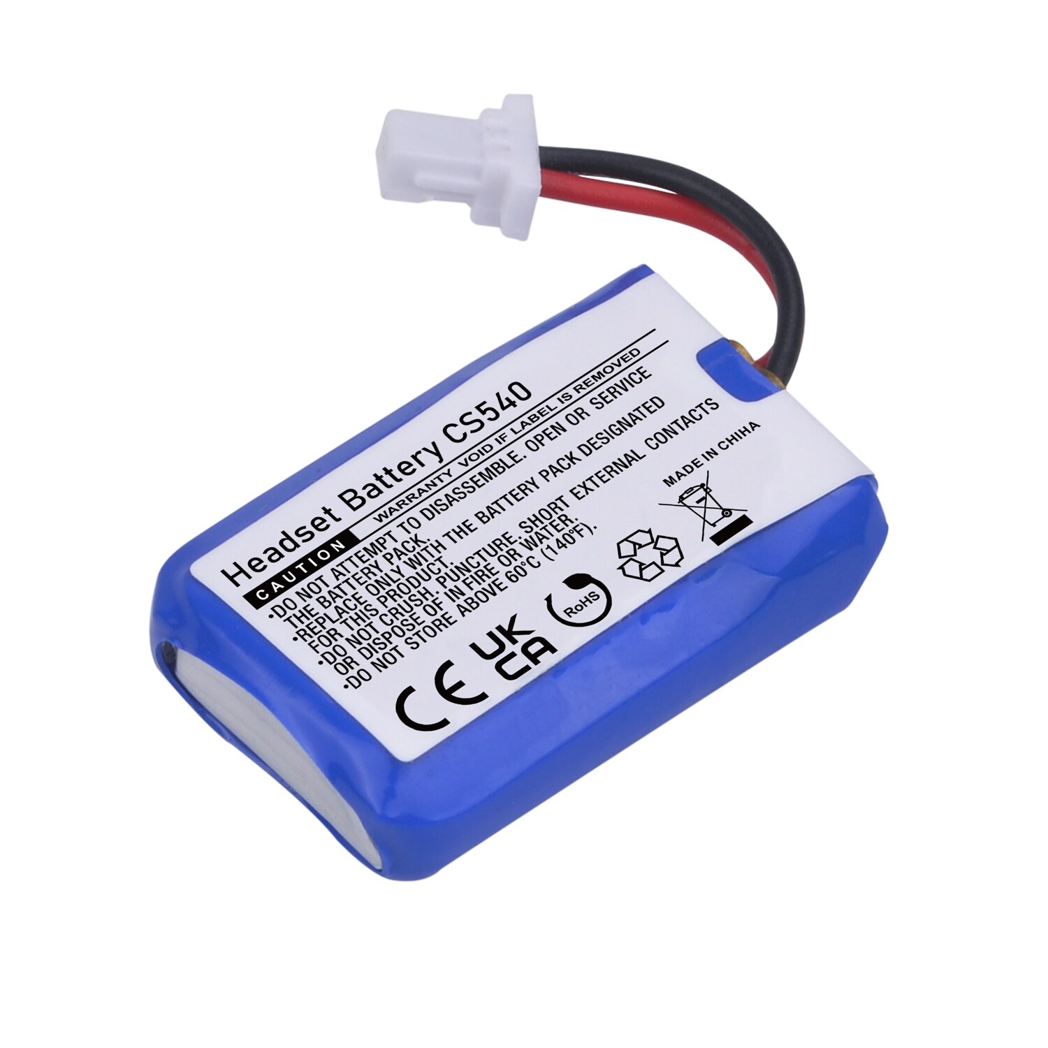 CS540 C054 Replacement Battery, 84479-01 86180-01 Battery for Plantronics Savi CS540 CS540A C054 Wireless Headsets