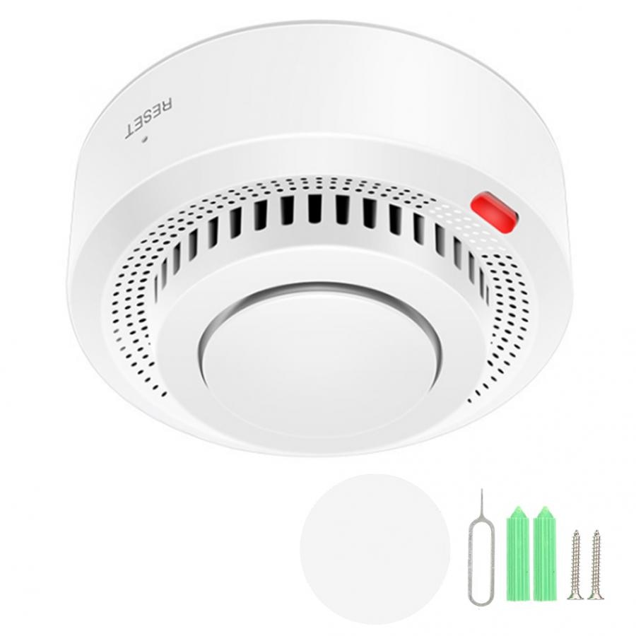 WiFi Smoke Detector Fire Protection Alarm Sensor Smart Home Security System for Tuya