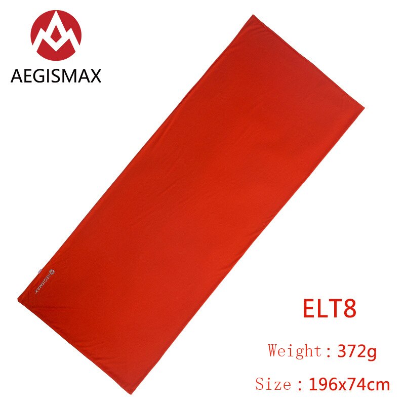 AEGISMAX-saco de dormir Thermolite calentamiento 5/8 Celsius, delineador para acampar al aire libre, cama individual portátil, sábana para dormir con bloqueo de temperatura