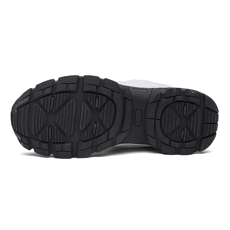 Tuinanle Vrouwen Winter Laarzen Mode Waterdicht Doek Zwarte Vrouwen Schoenen Warm Pluche Schoenen Enkel Botas Motorcycle Laarsjes