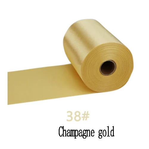 8cm/10cm/15cm de ancho 25 metros/rollo de cinta de satén champán cinta de poliéster para silla de boda/coche/decoración de costura a mano DIY: Color vino / M