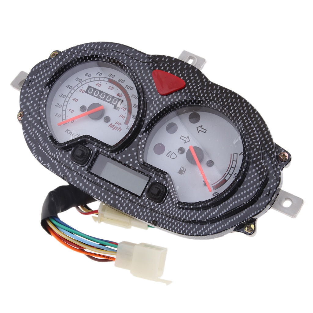 7 Pins Plug Speedometer Dash Instrument Clusters for B05, B08 Scooter 9''