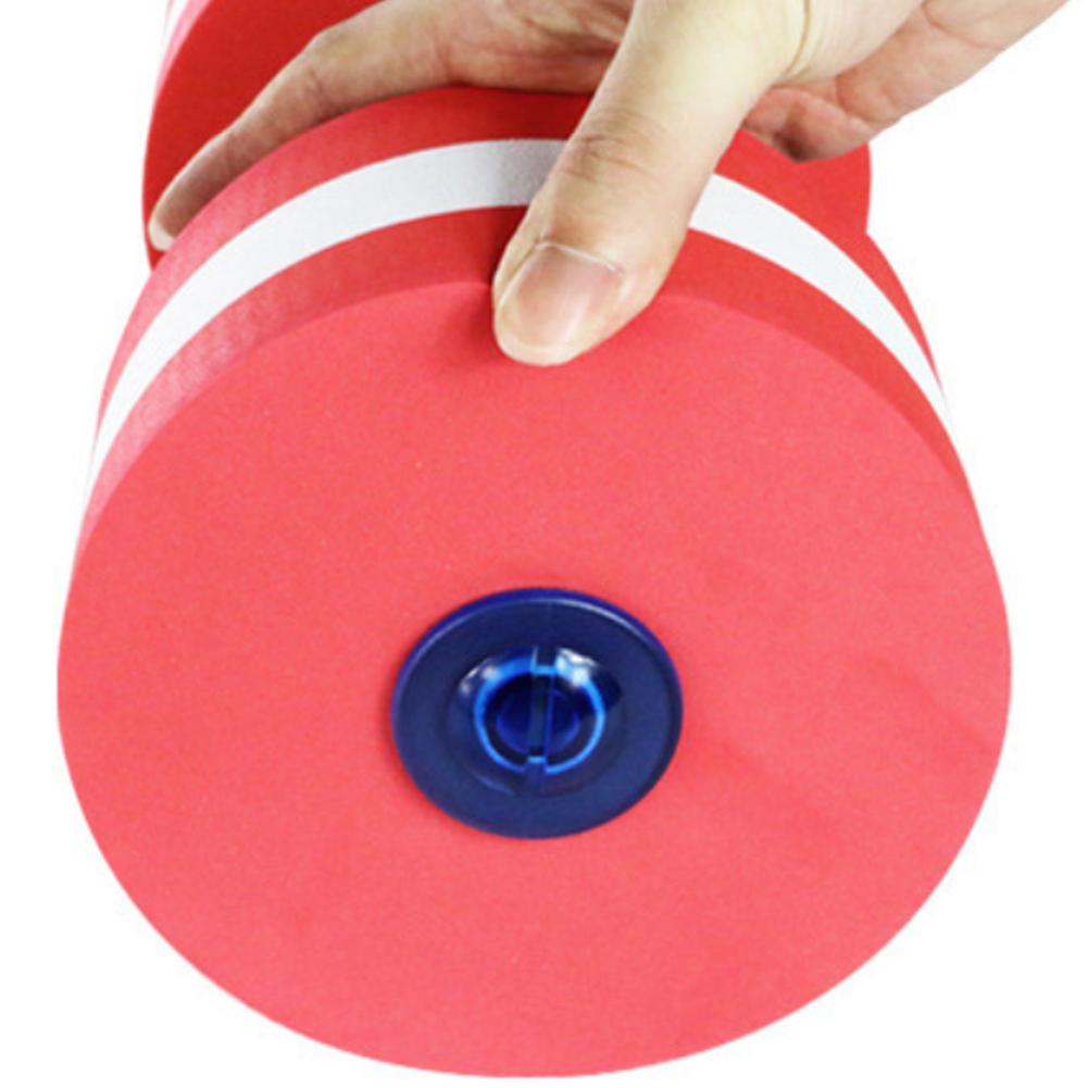 Diy água destacável aquáticas haltere eva barbell aquas fitness natação exercício acessório equipamentos de fitness