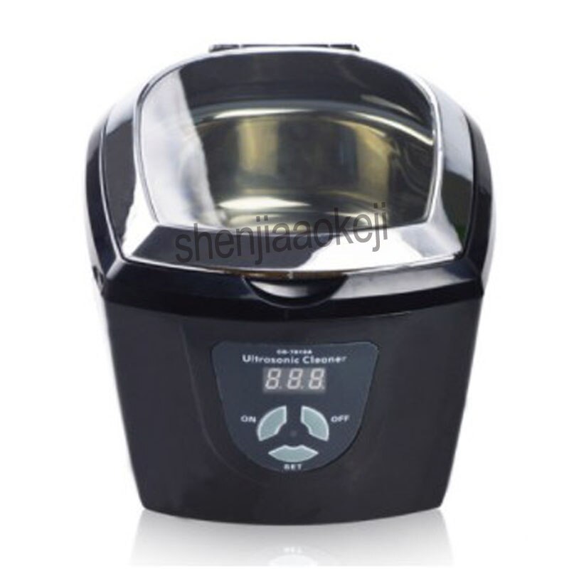 Ultrasonic cleaner 750ml CD-7810A ultrasonic cleaner 220~240V timing jewelry dental watch DVD VCD disc 1pc