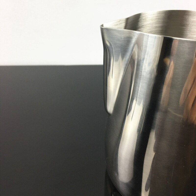 Tirador de la taza de café de acero inoxidable de , herramientas de flores, moka pot milkshake foam, Copa , aparato de café, jarra de leche, café, cocina