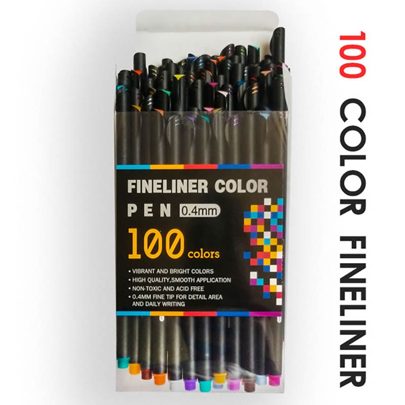 Tekenpennen Zwart Waterbestendige Gepigmenteerde Inkt S20P Pointliner Lot De 12 Feutres De Dessin Techniques À Encre 0.1 Mm Zwarte Fineliner Pennen Technisch Tekenen