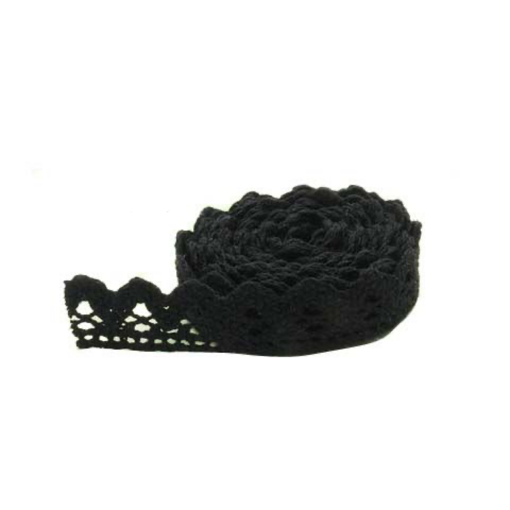 2/5Yards 15mm Width Sewing Fabric Cotton Lace Trim Decoration DIY Decorative Lace Sofa Curtain Bedding Accessories Lace Crafts