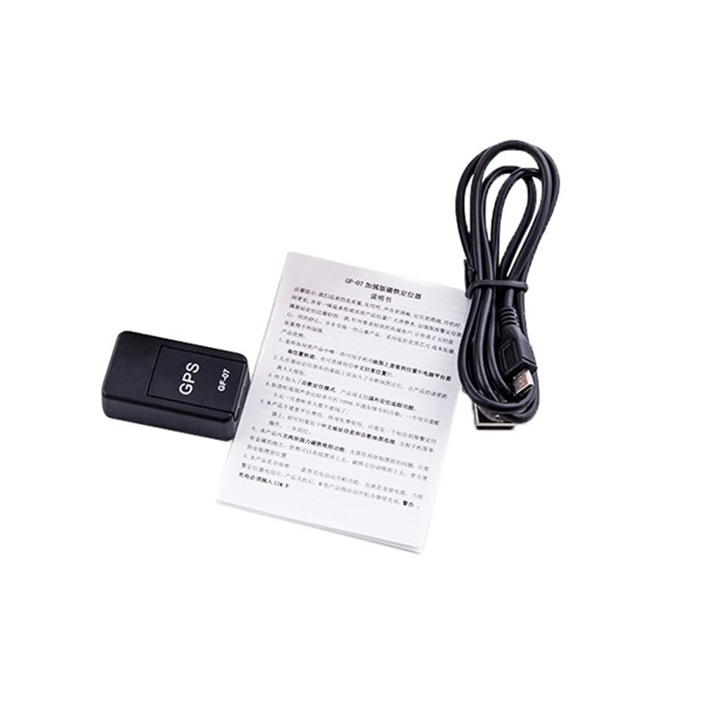 GF07 Mini Tracker magnetico per auto GPS localizzatore di localizzazione in tempo reale localizzatore GPS magnetico localizzatore di veicoli in tempo reale