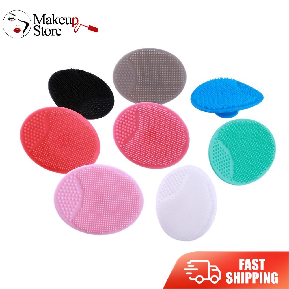 Silicone Wash Brushes Pad Blackhead Face Exfoliating Cleansing Brushes Facial Skin Care Beauty Makeup Tools