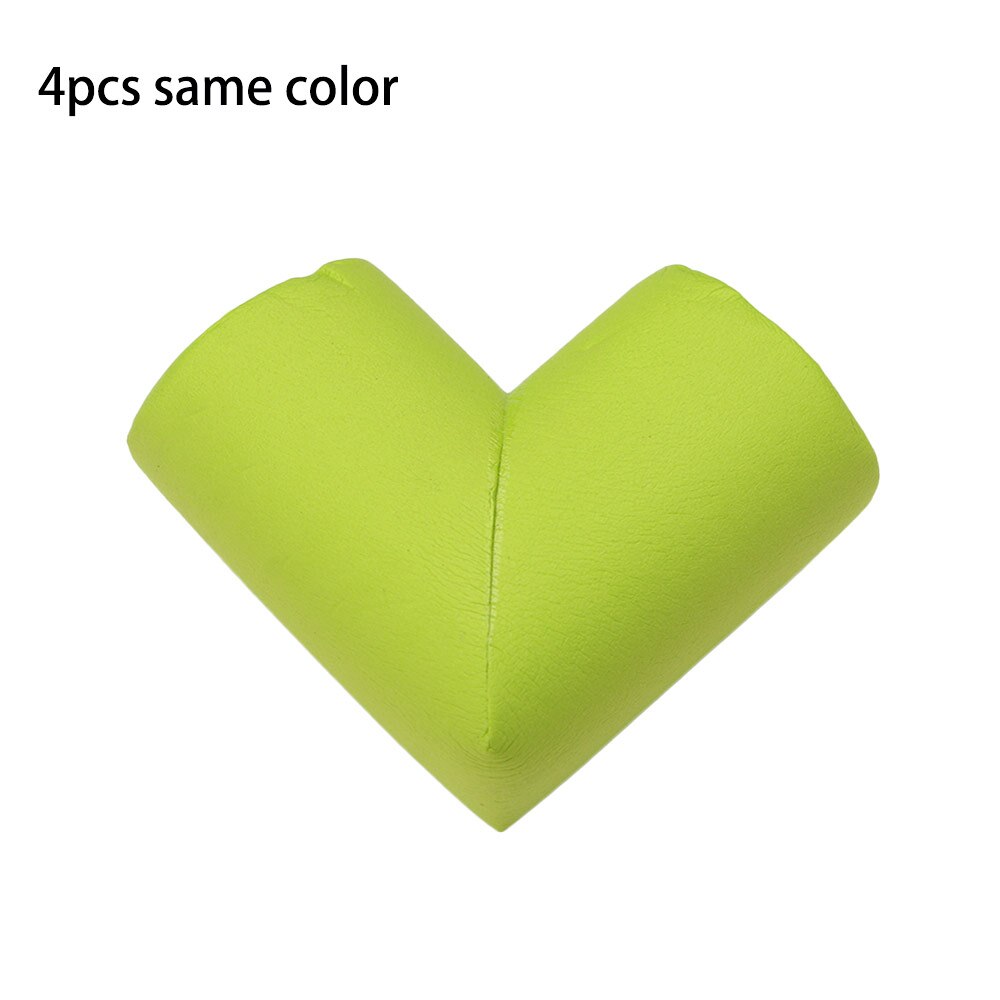 4 Uds protectores para las esquinas de las mesas Escritorio de seguridad para niños Borde de parachoques cubierta de cojín de esquina Protector suave bordes de los muebles protectores de esquina