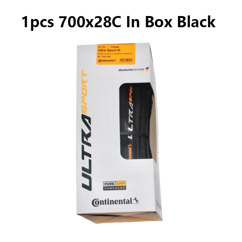 Continental ULTRA SPORT Ⅲ Tire Original Road Vehicle Folding Anti Puncture Bicycle Tires 700x23c/700x25c/700x28c Black/Coffee: Light Grey