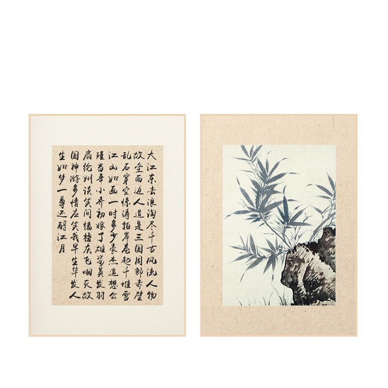Mulberry Paper Card Raw/Hlaf Ripe Xuan Paper Cards with Box Thicken Calligraphy Watercolor Painting Mounting Paper Cards