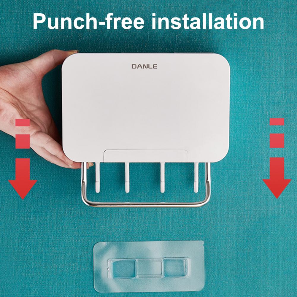 Gebruiksvoorwerpen Organizer Nuttig Bestek Afdruiprek Met Mobiele Telefoon Houder Quick Aftappen Eenvoudig Te Installeren Servies Rack