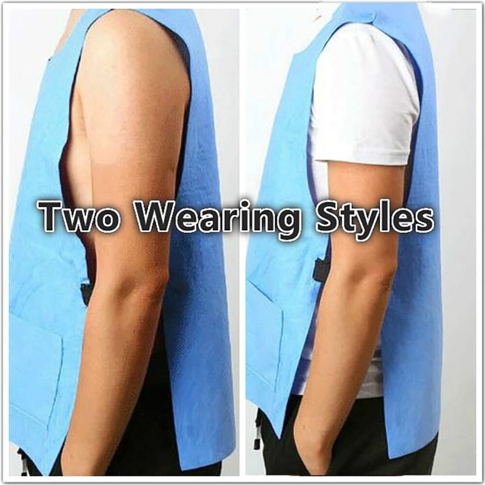 Zomer Duurzaam Koude Anti-warmte Koeling Vest PVA Waterdichte Stof Ijs Vest Hoge Temperatuur Beschermende Outdoor Sport Werk Vest