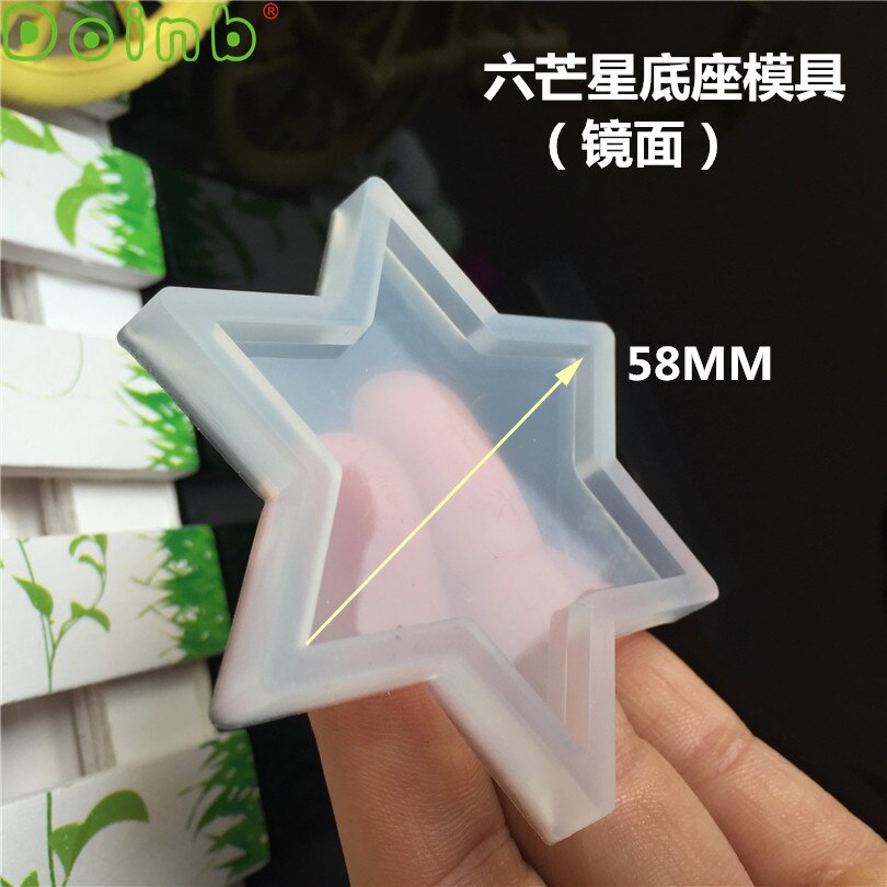 Geometric Mud Board Silicone Mold Base Plate Molds Pendant Necklace Resin Jewelry Making Mould Clay Tools: 02