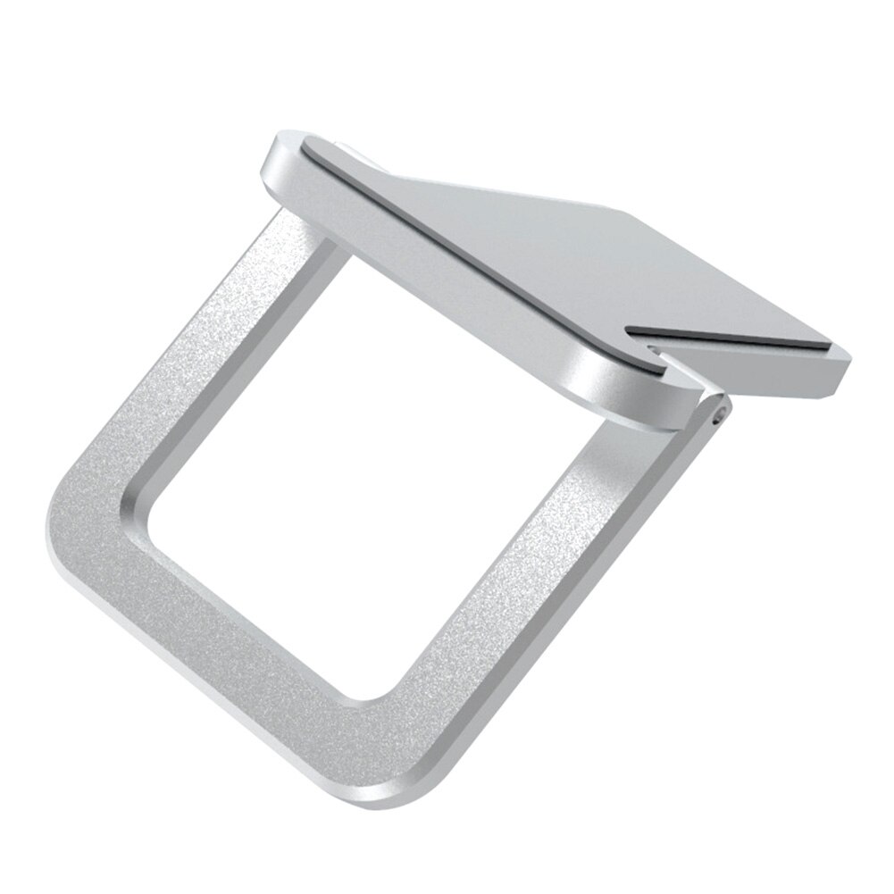 1 paar ergonomischer, faltbarer mini-laptopständer aus aluminiumlegierung für schreibtisch und zuhause mit wärmeableitung, universell einsetzbar