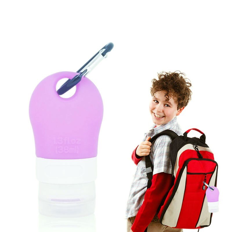 Reisbenodigdheden lege siliconen reisverpakking persfles badbewaarbakjes shampoo crèmepot split opladen wassen gorgelen