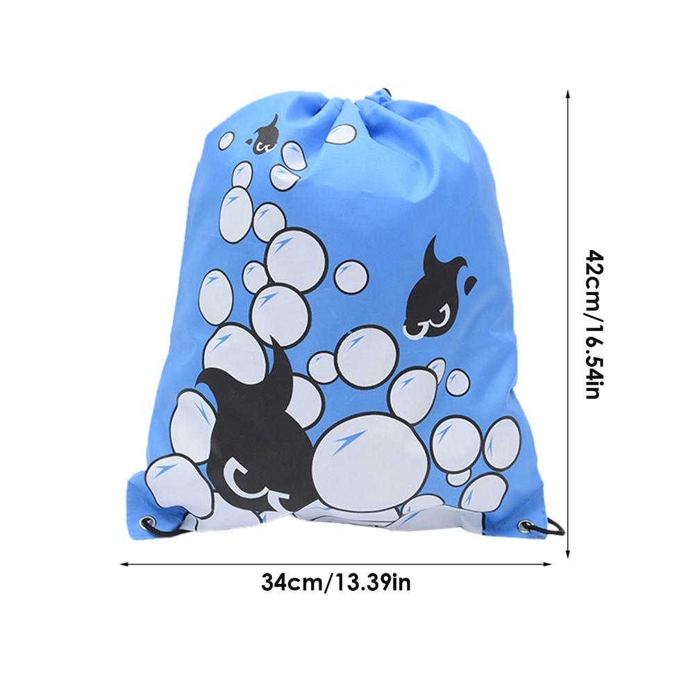 Waterproof Swimming Bag Drawstring Gym Bags Sports Gym Swim Dance Backpack Drawstring Beach Shoulder Pouch Back Pack