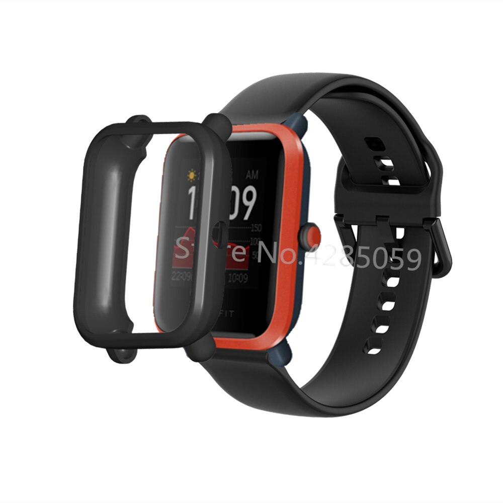 Funda protectora FIFATA de TPU para Xiaomi Huami Amazfit Bip S/Bip, funda a prueba de golpes para relojes inteligentes Amazfit Bip Lite 1S / 2