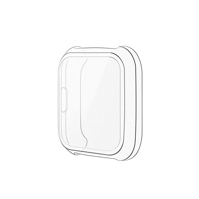 Für Fitbit Versa Lite Schutzhülle Uhr Screen Protector TPU Silikon Schutz Klar Fall Abdeckung Shell Anti Scratch Abdeckung: Freier Raum