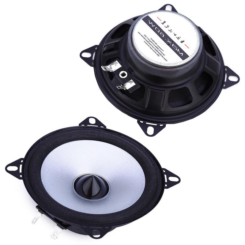 Deur Auto Audio Muziek Stereo Volledige Bereik Frequentie Luidspreker 4 inch 60 w 2 stks LaBo Coaxiale Hifi Speaker Voertuig 2 weg Auto