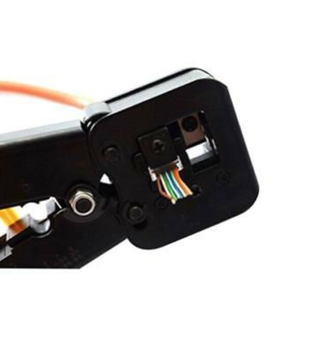 100 Pcs RJ45 Network Modular Plug 8P8C CAT5e Cable Connector End Pass Through