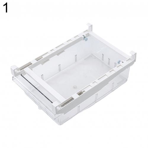 1/4/8 Compartment Multi-function Refrigerator Drawer Storage Box Organizer Bin Transparent Fridge Storage Bin Containers: 1