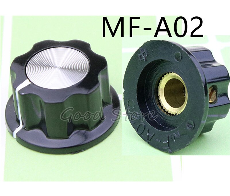 10 stk. mf -a01 mf-a02 mf-a03 mf-a04 mf-a05 potentiometer drejeknap med 118/wx050 drejekontakt elektronisk 6mm: Mf -a02