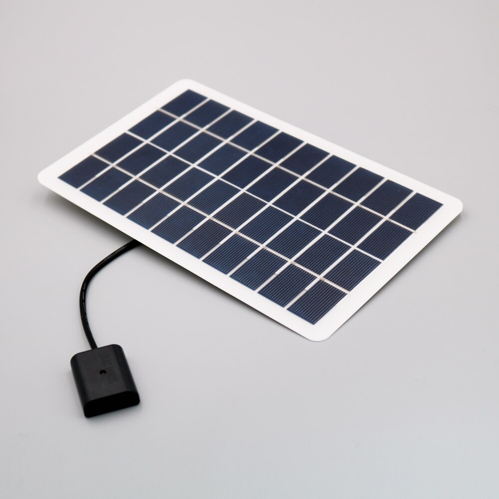 Panneau solaire Portable 5W 7.5W 5V, système d&#39;alimentation, pour téléphone iphone 11 12 Xiaomi Samsung Huawei X XS