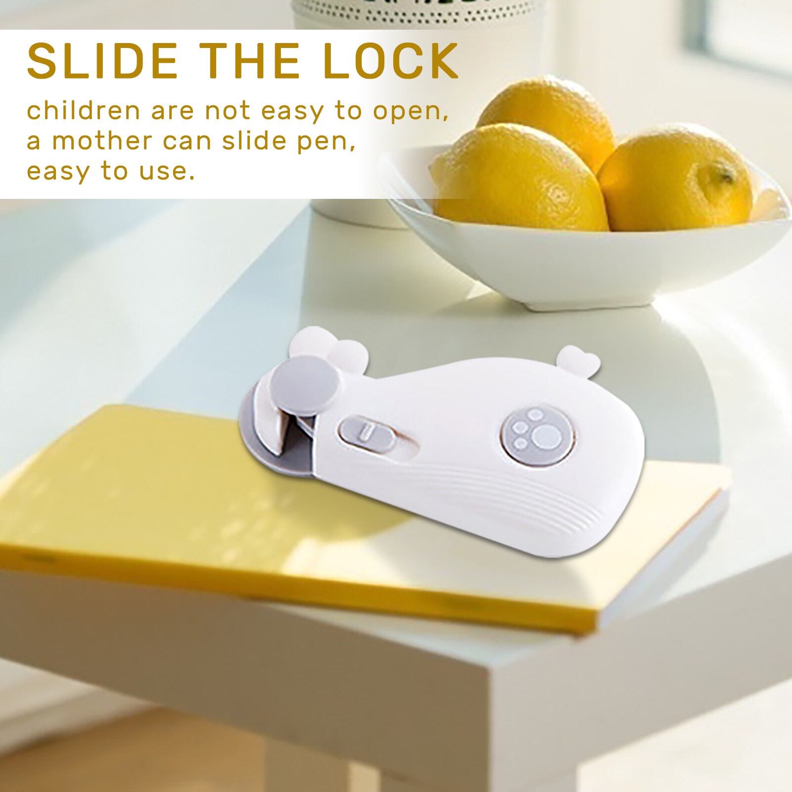 freundlicher Sicherheit Schutz Baby Pflege Multi-funktion Art Sicherheit sperren Schrank Schrank Tür Schublade Sicherheit Schlösser CuteWhale bilden