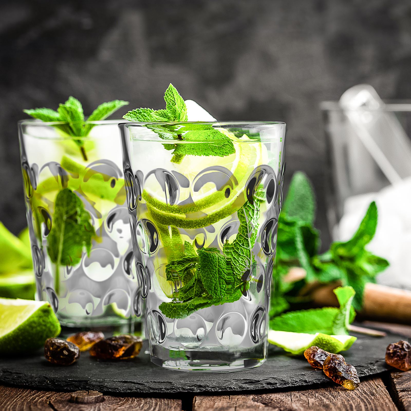 12oz Clear Plastic Tumblers Drinking Glasses,Water Cups, Dishwasher Safe, Stackable, Bpa Free