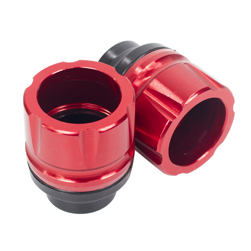 1Pairs Slider Cup Crash Protector Decoration Modification Parts for Zero for Kugoo Electric Scooter Tool Accessories: Red