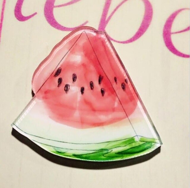 Ananas Banaan Watermeloen Lemon Broche Acryl Pin Badges Pictogrammen Op De Rugzak Medaille Decoratie Badge Voor Kleding: M