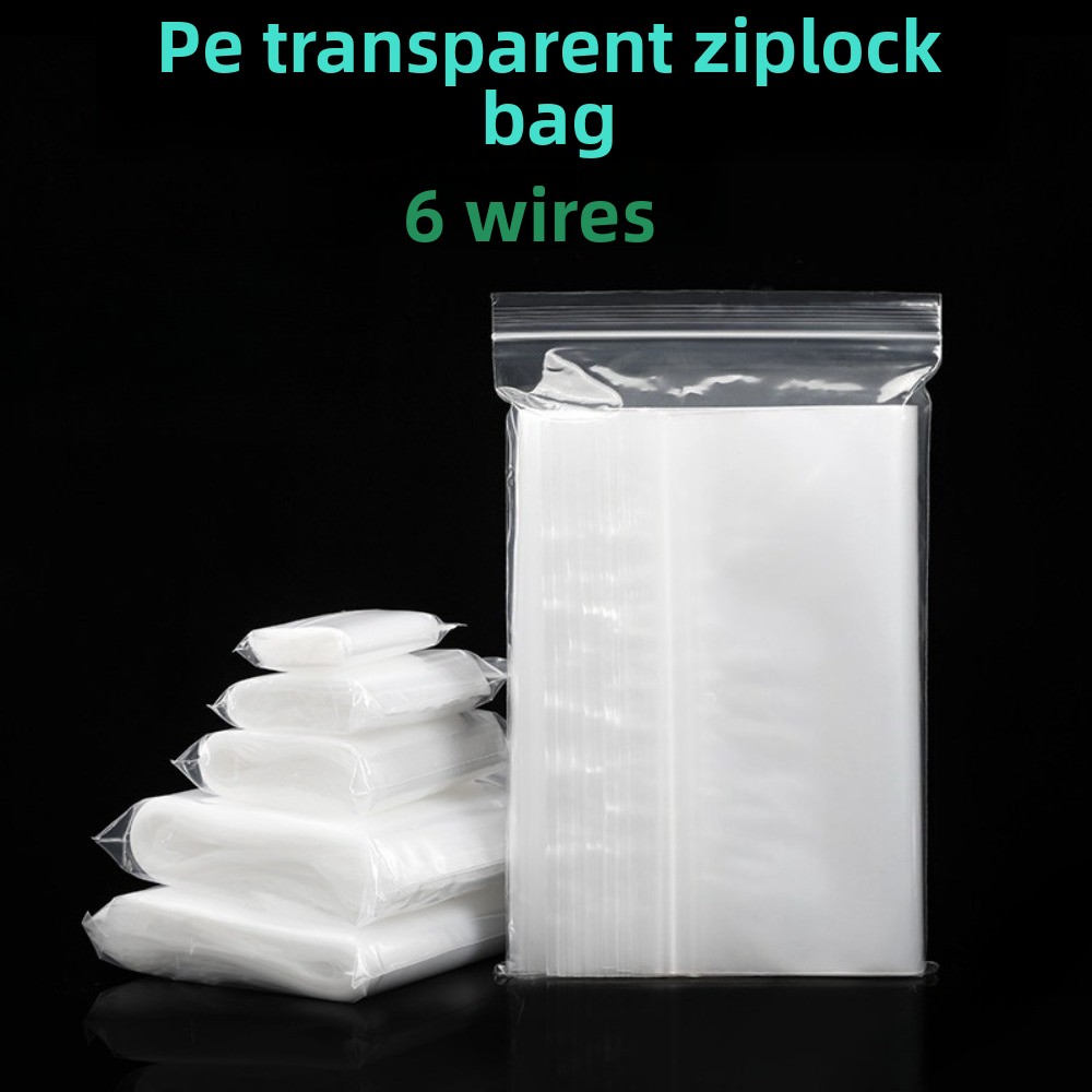 Genomskinliga påsar handväskor plast genomskinliga påsar förvaringsorganisatör vakuumförslutningspåsar vattentäta påsar ziplock hem trädgård