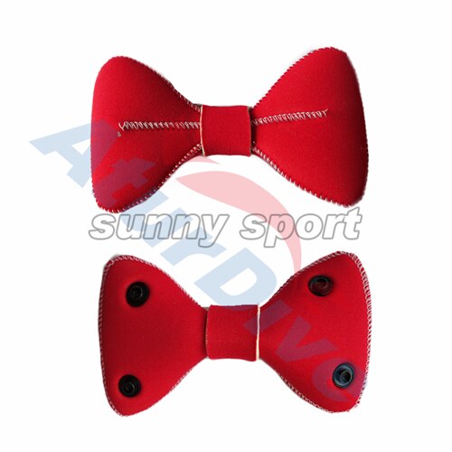 4mm Warme Tauchen Cartoon Hut schöne minnie Tauchen Haube Taucher Cap Helm frauen Custome tauchen cap tauchen hut: Big red bow
