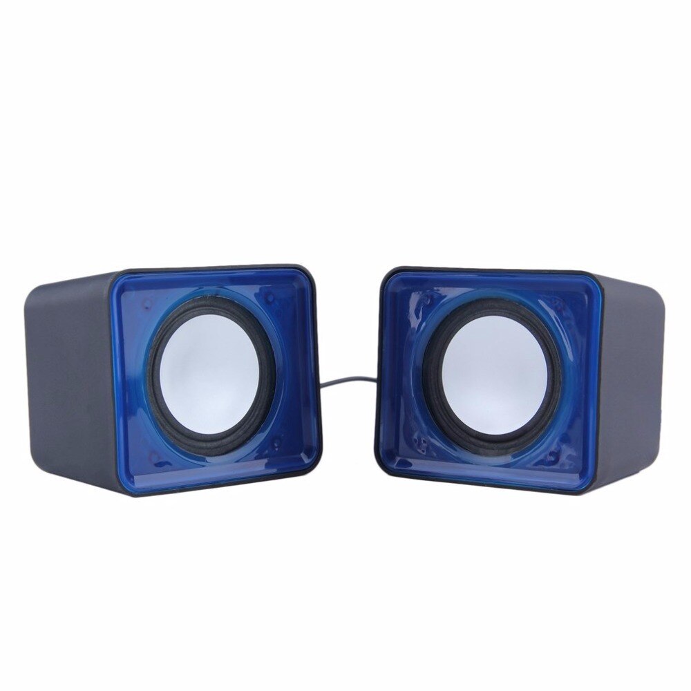 Portable USB 2.0 Multimedia Desktop Computer Notebook Mini Speaker set Music Stereo Home Theater Party Speaker 3.5mm Jack