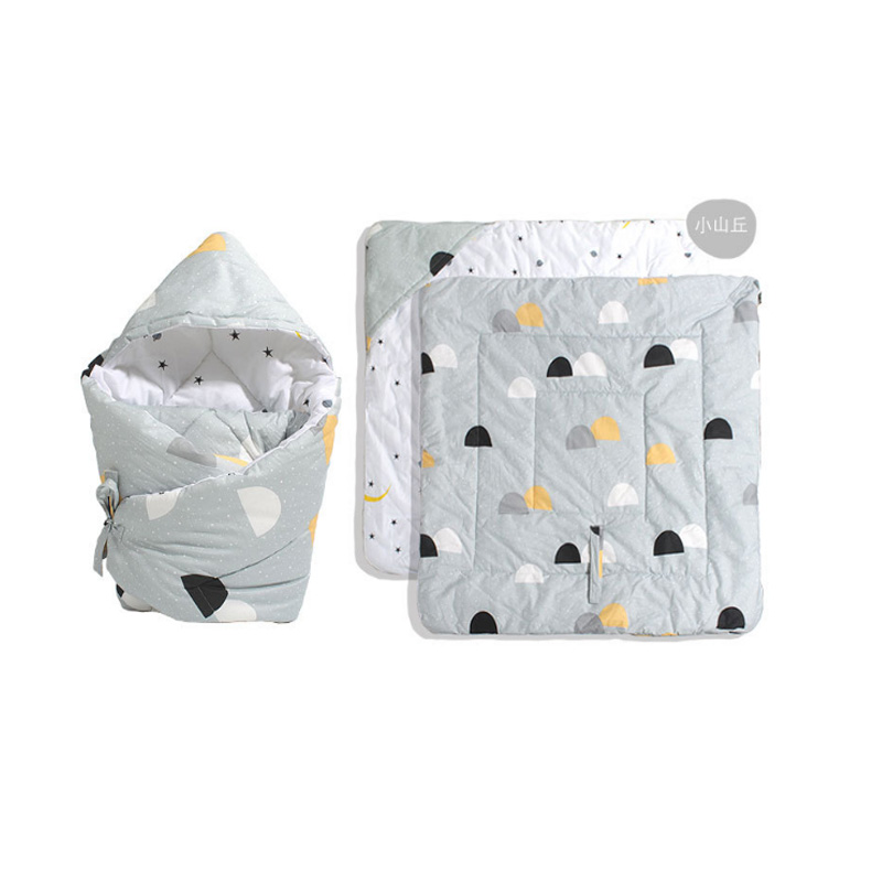 Pasgeboren Baby Wrap Beddengoed Quilt Bed Sofa Kinderwagen Mand Herfst Winter Baby Winter Herfst Baby Katoenen Deken: Dark Gray