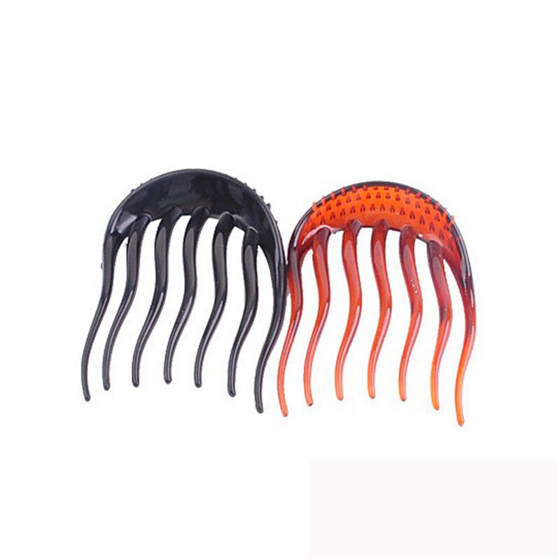 1pc hästsvansinsatser hårspänne bulle maker bouffant volym bröllop hår kam kvinnor fluffig hästsvans stylingverktyg