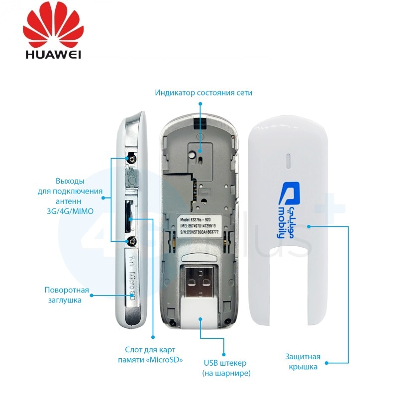 Huawei Unlocked E3276S-920 E3276s 4G LTE Modem WCDMA TDD 2300/2600MHZ 150Mbps Wireless USB Dongle Stick