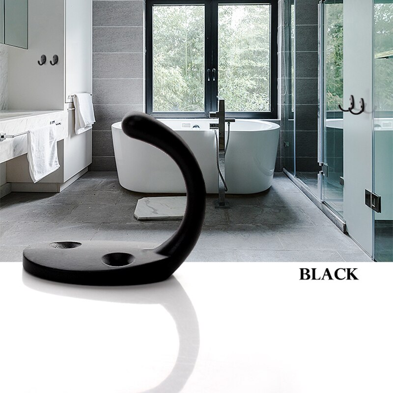 KAK Vintage Hangers Hook Zinc Alloy Wall Hook Bronze Cloth Coat Bag Hat Hanging Hooks Bathroom Kitchen Anitque Racks with screws