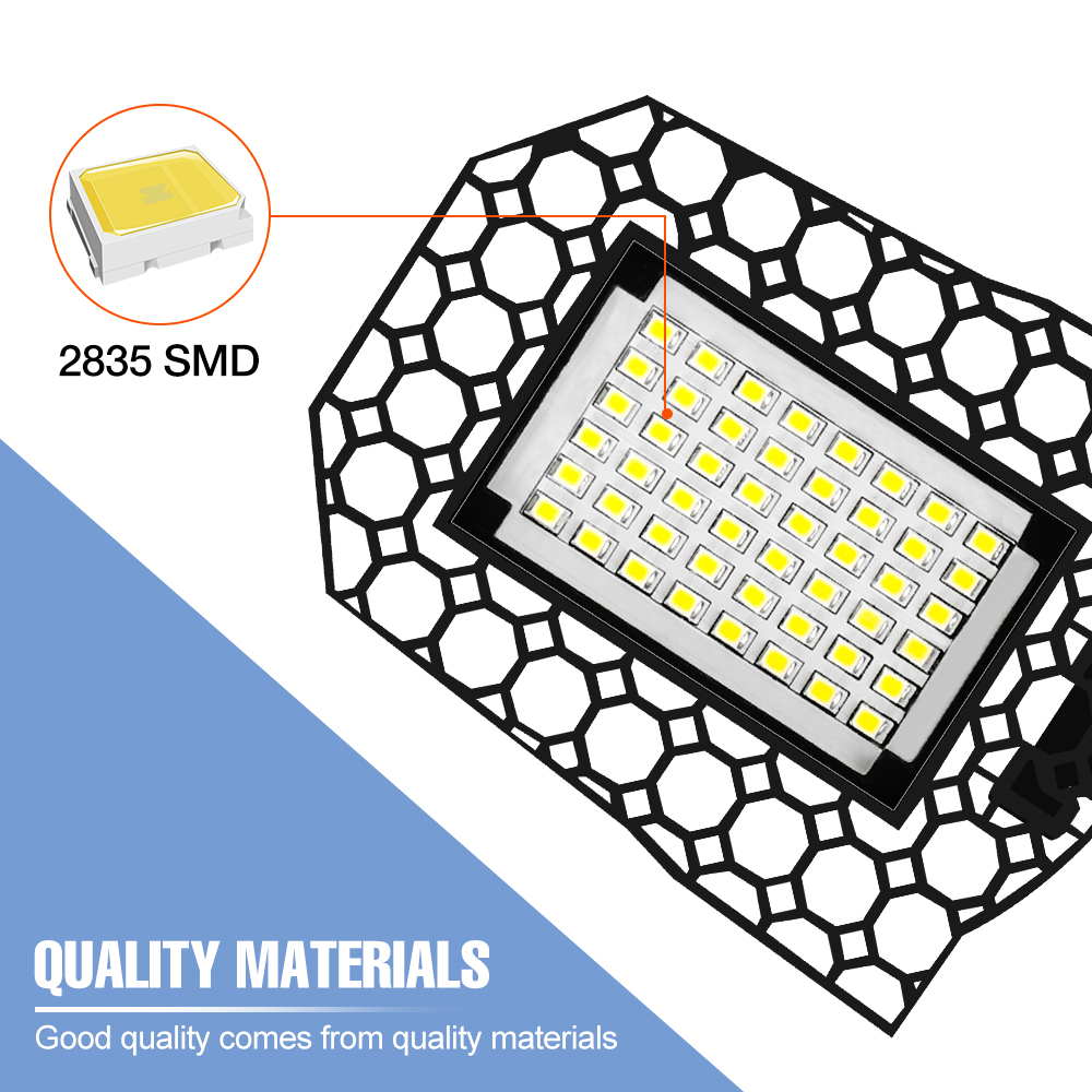 200w led-loftlampe til garage,  e27/e26 led-pærer ,  ac 220v kælderbelysning til lager, værksted 110v 40w 60w 80w 100w 150w