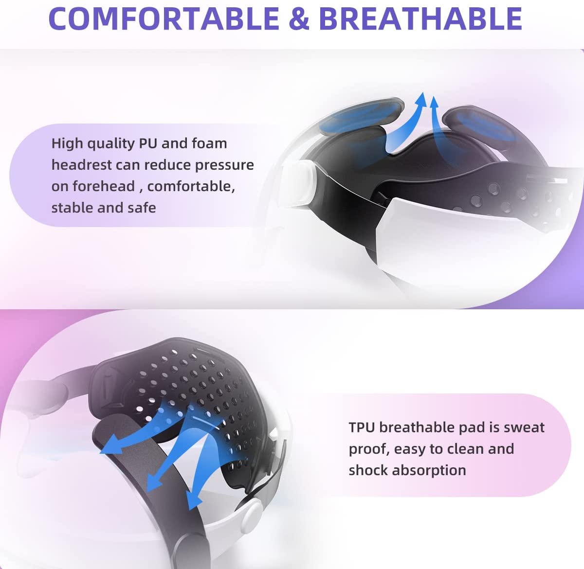 M3 Halo Band Voor Oculus Quest 2 Vr Headset Verstelbare Elite Band Verhogen Ondersteunende Kracht Voor Meta Oculus Quest 2 accessoires