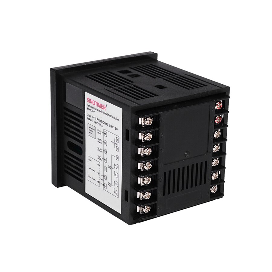 Power Supply 12V Digital Temperature and Humidity Controller Intelligent High-precision Thermostat With Sensor Used in Feeder