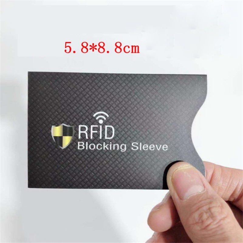 5 Stuks Anti Diefstal Voor Rfid Credit Card Protector Blokkeren Kaarthouder Sleeve Skin Case Covers Bescherming Bankkaart Geval