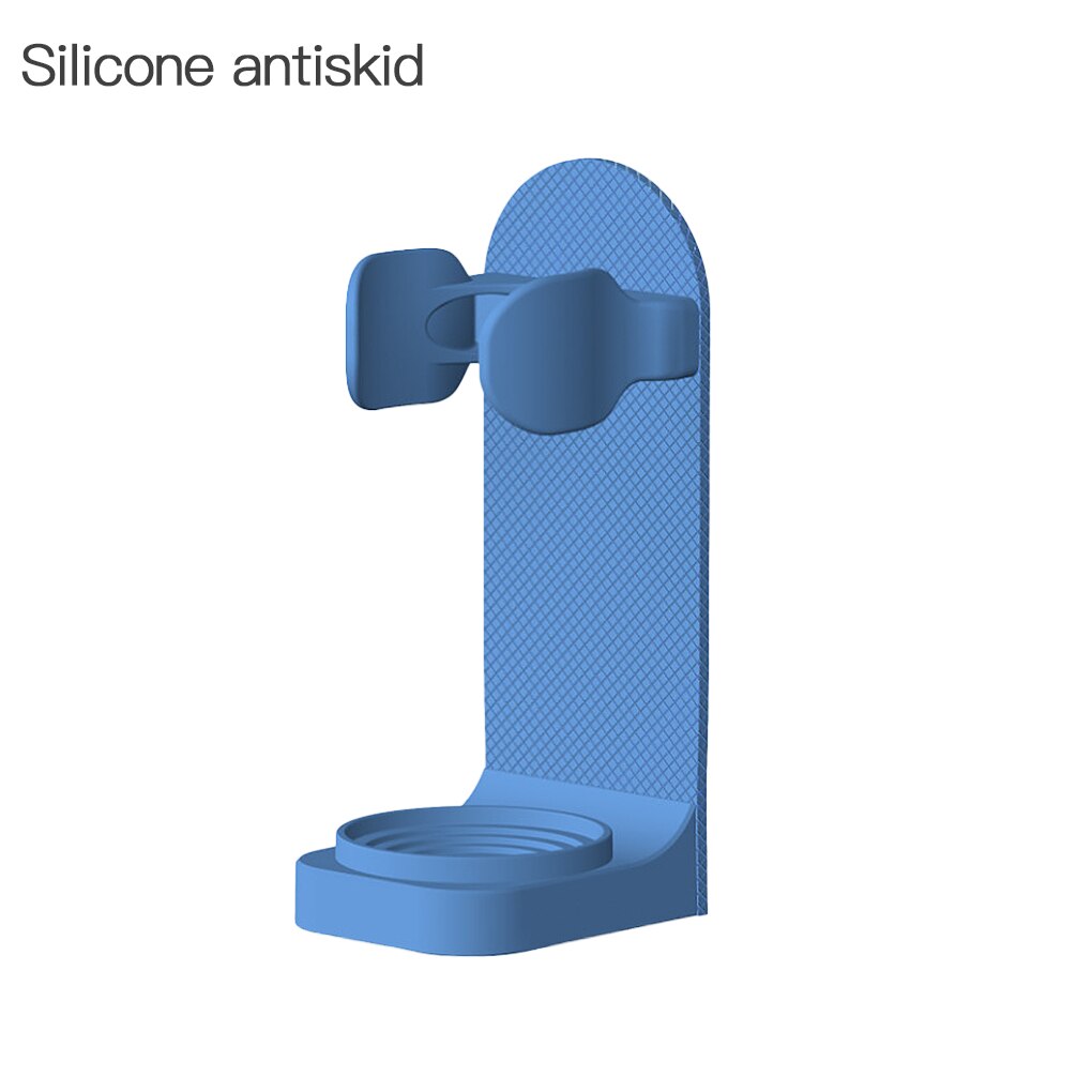 Electric Toothbrush Holder Wall-Mounted Traceless Stand Rack Toothbrush Organizer Space Saving Bathroom Accessories: B-White Anti skid