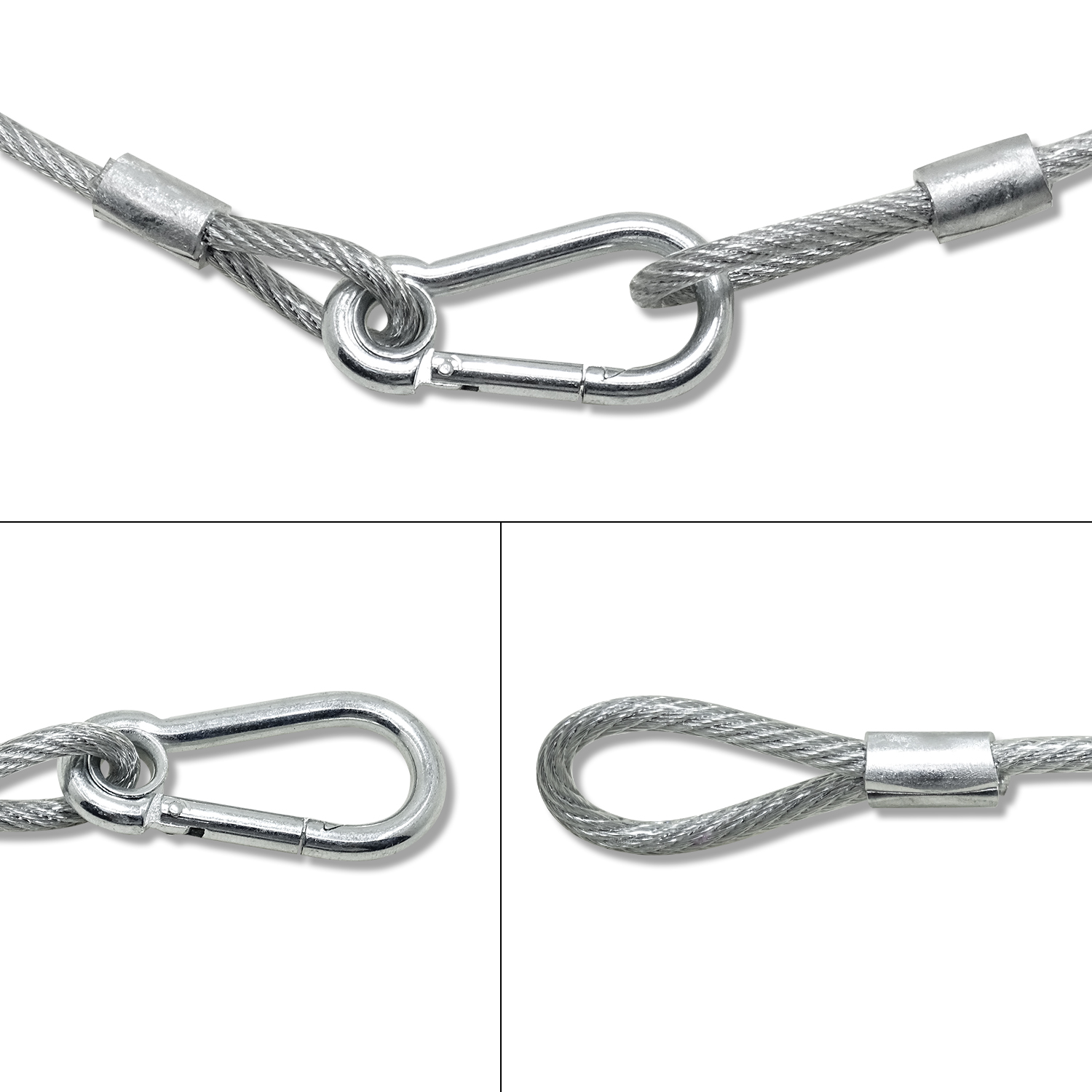 70cm sikkerhetskabler 3mm*700mm sikkerhetstau ståltråd sikkerhetslast 20kg sikkerhetskabler scenelys brukt til moving head-lys