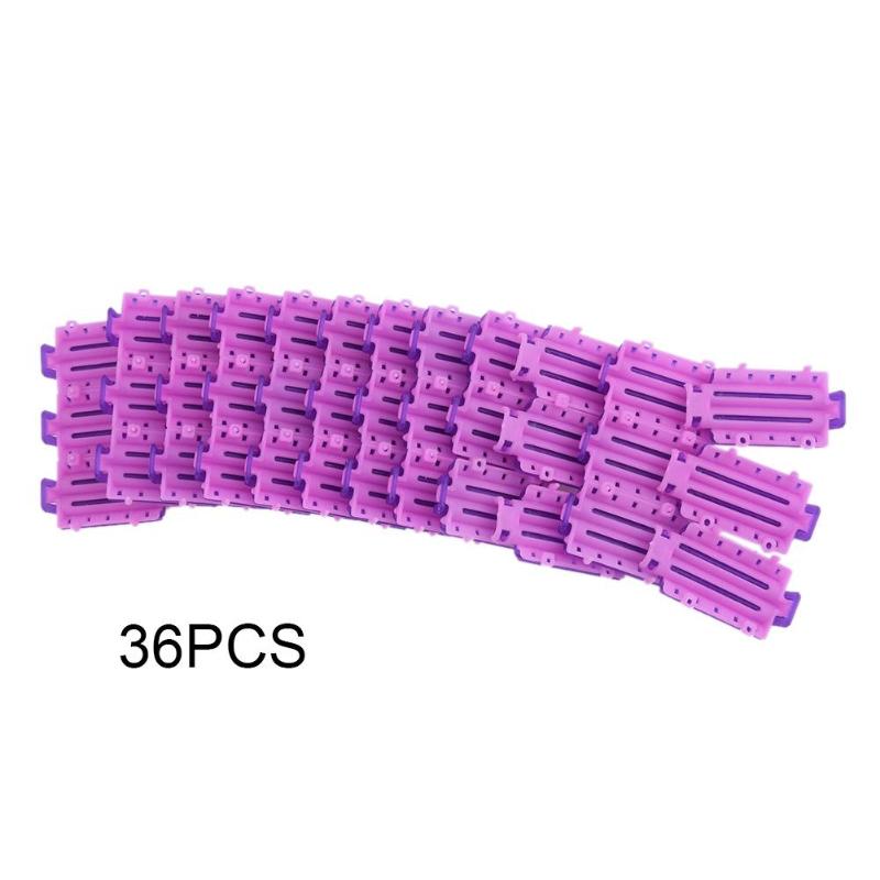 36pcs/Box Wave Fluffy Lady Perm Bars Invisible Hair Corn Bar Clip Tool