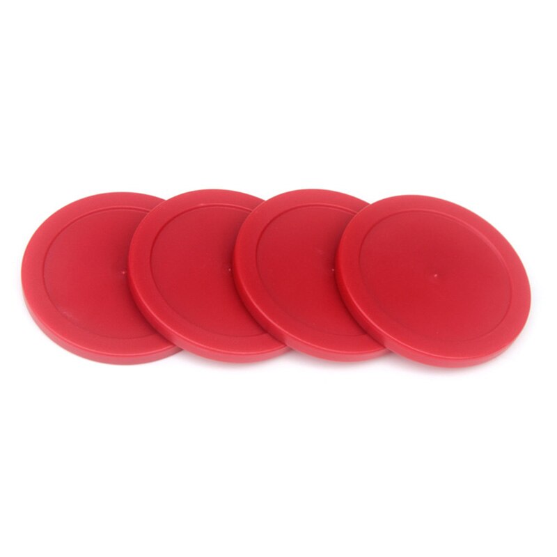 10 st 82mm abs air hockey puckar röd air hockey barn bord mini ishockey skiva luftfjädring tillbehör boll sport verktyg