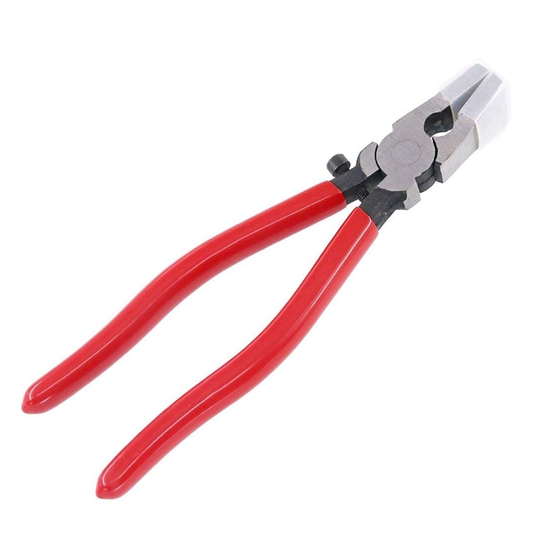 Heavy Duty Key Fob Pliers Tool, Metal Glass Running Pliers With Flat Jaws, Studio Running Pliers Attach Rubber Tips Perfect For: Default Title